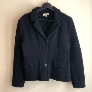 100% WOOL BLAZER/COAT